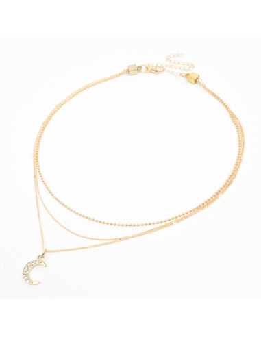 Collar Triple Cadenas | Infinita Moda