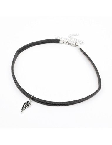 Choker de Gamuzas y Dije