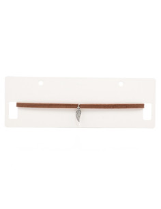 Choker de Gamuzas y Dije