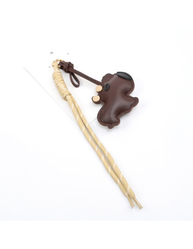 Llavero & Back Charm de Cordón