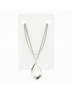 Collar Doble Plateado | Infinita Moda