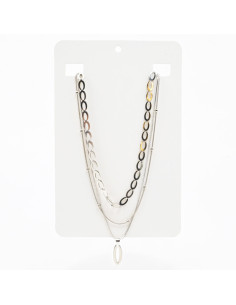 Collar triple de Cadena | Infinita Moda