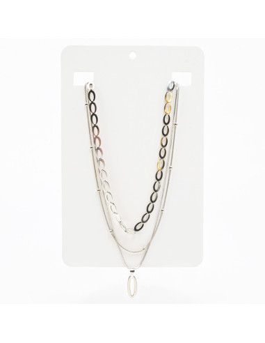 Collar triple de Cadena | Infinita Moda