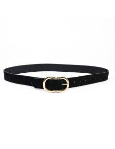 Cinturón  de PU Double Buckle