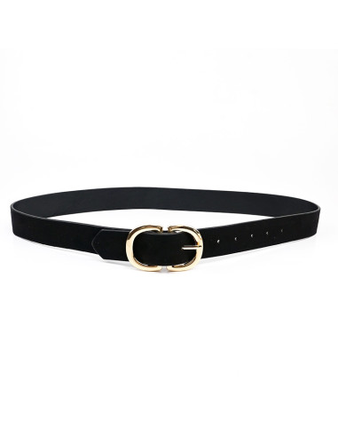Cinturón  de PU Double Buckle