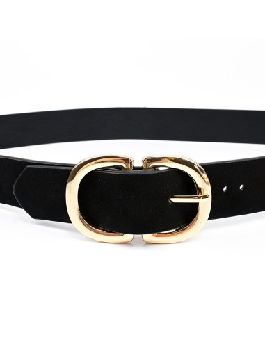 Cinturón  de PU Double Buckle