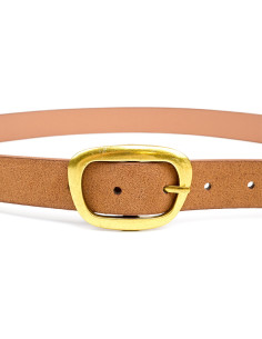Cinturón de PU Square Buckle