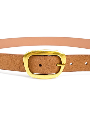 Cinturón de PU Square Buckle