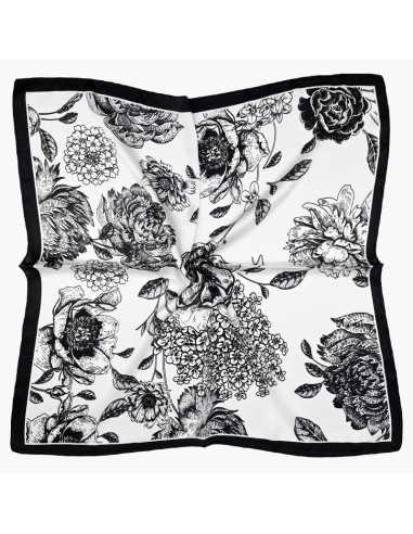 Pañuelo Monochrome Garden (70x70)