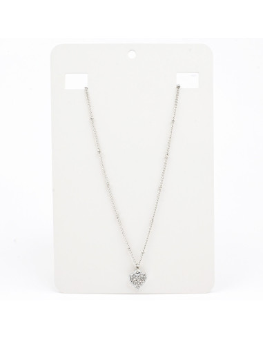 Collar de Cadena y Dije Strass