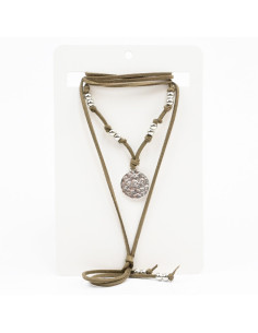 Collar de Gamuza Boho | Infinita Moda