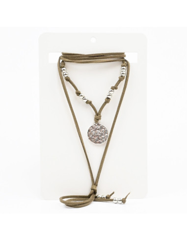Collar de Gamuza Boho | Infinita Moda
