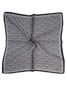 Pañuelo Psy Flowers Black (70x70)