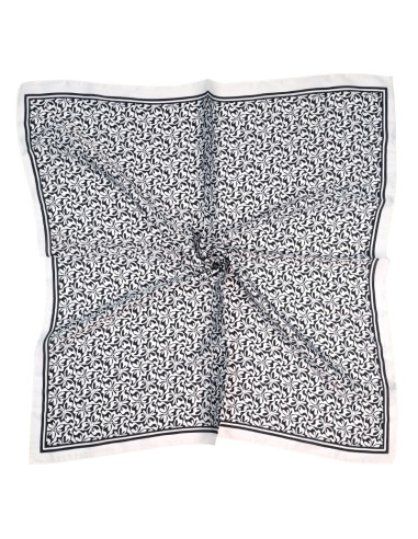 Pañuelo Psy Flowers White (70x70)