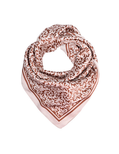 Pañuelo Psy Flowers Brown (70x70)