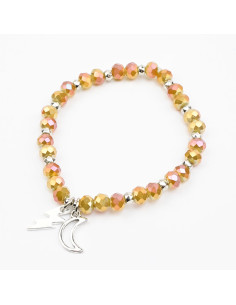 Pulsera Elástica y Dijes