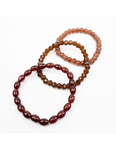 Set de Pulseras Elásticas | Infinita Moda