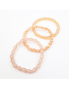 Set de Pulseras Elásticas | Infinita Moda
