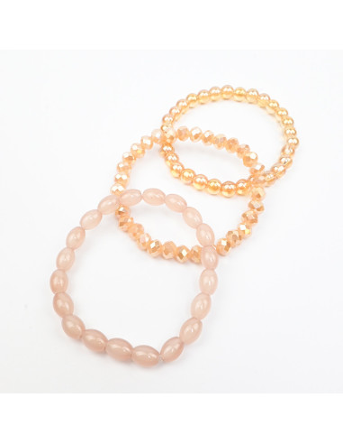 Set de Pulseras Elásticas | Infinita Moda