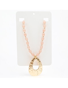 Collar Enhebrado Organic Gold