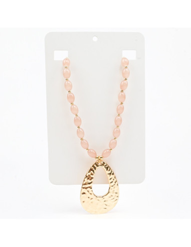 Collar Enhebrado Organic Gold