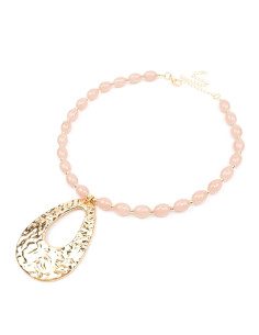 Collar Enhebrado Organic Gold