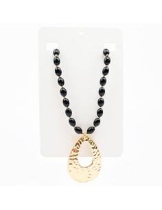 Collar Enhebrado Organic Gold