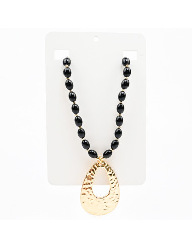 Collar Enhebrado Organic Gold