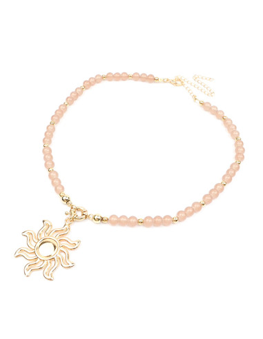 Collar  Enhebrado Sun Gold