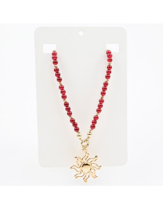 Collar  Enhebrado Sun Gold