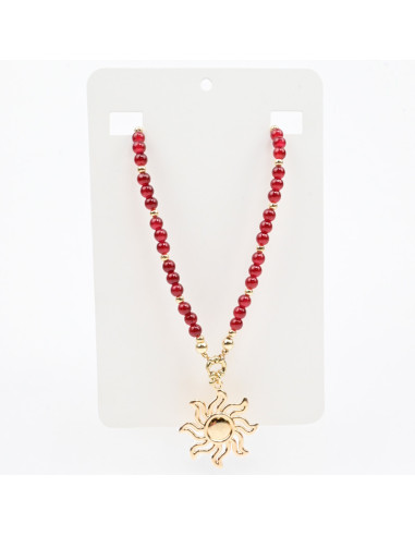 Collar  Enhebrado Sun Gold