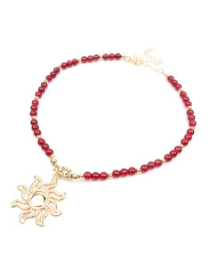 Collar  Enhebrado Sun Gold