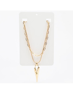 Collar Doble de Cadenas
