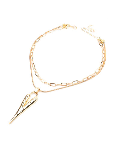 Collar Doble de Cadenas