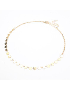 Collar de Cadena Heart Gold