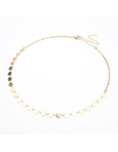 Collar de Cadena Heart Gold