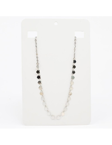 Collar de Cadena Heart Silver