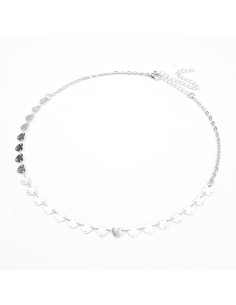Collar de Cadena Heart Silver