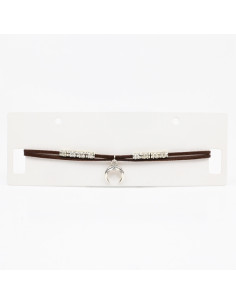 Choker de gamuza