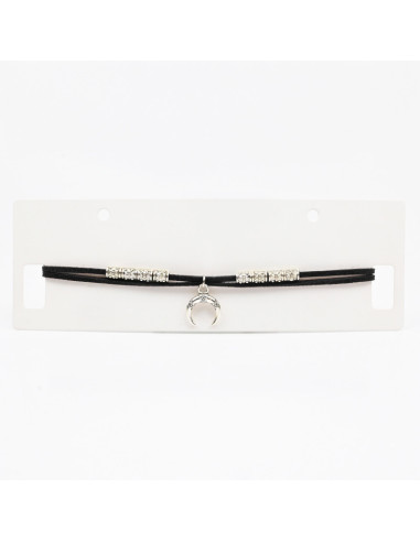 Choker de gamuza
