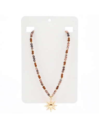 Collar Enhebrado Sol