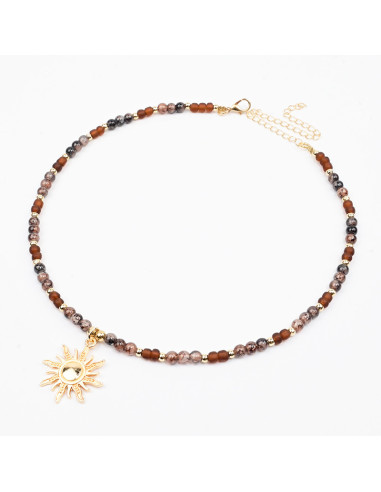 Collar Enhebrado Sol