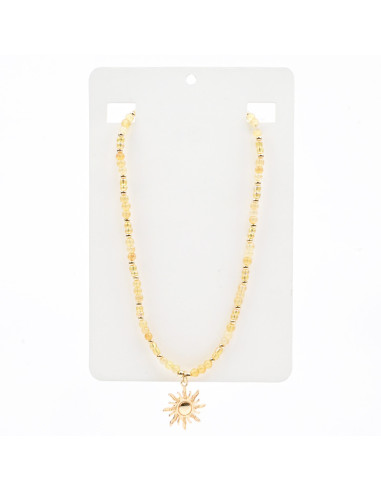Collar Enhebrado Sol