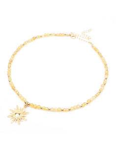 Collar Enhebrado Sol