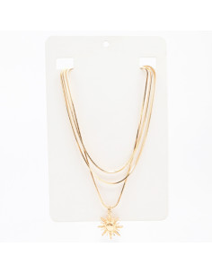 Collar Triple de Cadenas | Infintia Moda