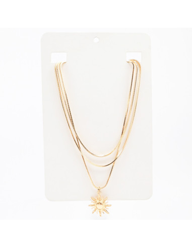 Collar Triple de Cadenas | Infintia Moda