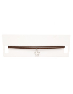 Choker de gamuza