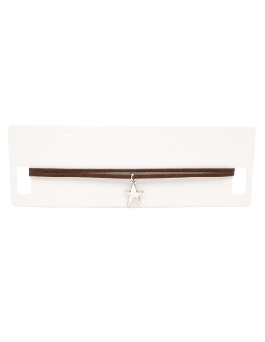 Choker de gamuza