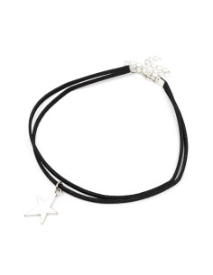 Choker de gamuza