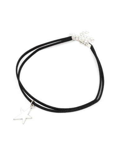 Choker de gamuza